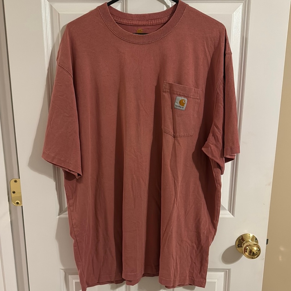 Carhartt Red Short Sleeve Tee